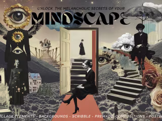 Mindscape. Inner World Collage Collection :: Behance