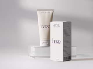 Visual Identity Design for Haze Beauty Brand