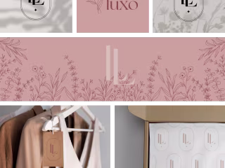 Visual identity - Leve Luxo 