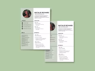 Resume or CV Design
