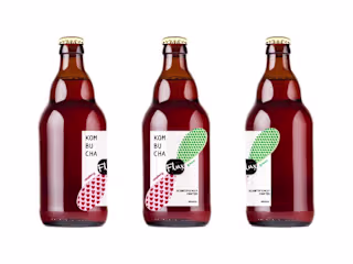 Standing out in the Kombucha Market with minimalist design