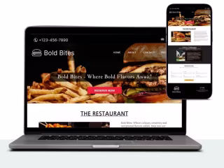 Single Page Website (Html, CSS, JS + Netlify)
