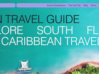 Vegan Travel Website