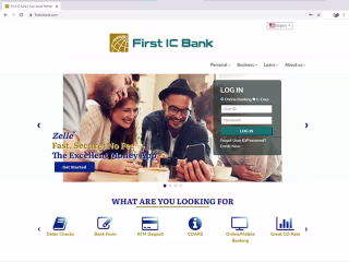 FirstICBank WebSite