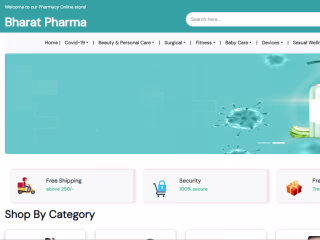 Bharat Pharma andriod and IOS application