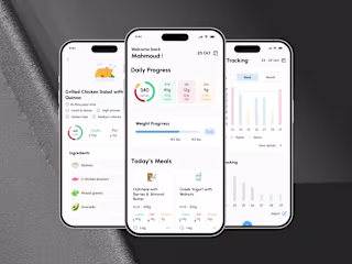 NutriNest - Full App Design