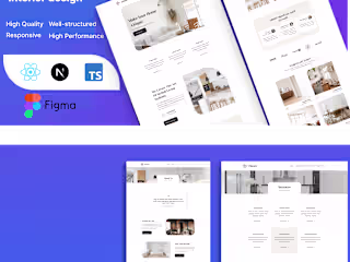 Website for Interior design: attract more clients