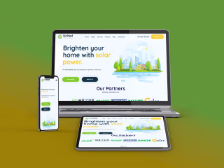 Web Design and Brand Design for United Throngs