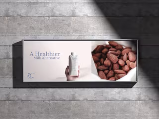 Le.che - Almond Milk Brand Identity design 