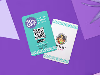 ANCIENT BLISS Promotional Card (Natural Supplements) :: Behance