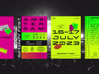 Serenity Fest | Brand designer
