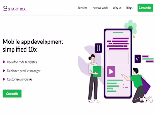 Mobile Development Agency Portfolio Website