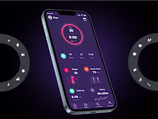 Fitness Tracking App Design I UI/UX