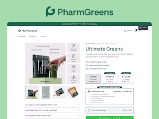 PharmGreens | PDP Development + CRO 🧃