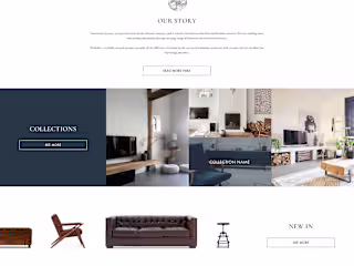 Loft Furniture eCommerce