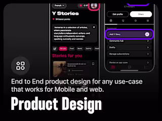 Full Stack End to End Product UI/UX for your app