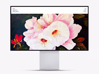 Pat Scott Gallery – Framer Design & Development