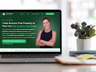 Custom Kajabi Website Development for Erin