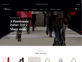 Mina Boutique 👚 Fashion E-Commerce