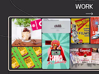 Landing page for an Ad Agency