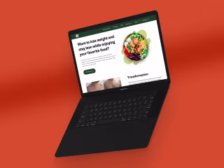 UI/UX Design | Webflow Development | Nourish | Healthcare