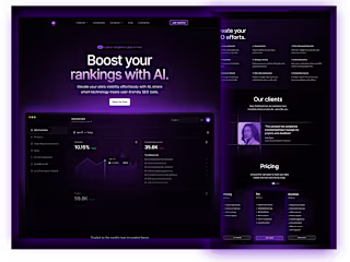 AI-Powered SEO Landing Page Design