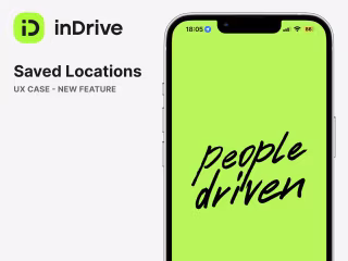 inDrive: Saved Locations (New Feature)