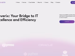 Cleverix.com | IT outsourcing | Design, Webflow development