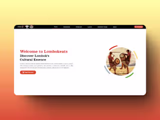 Lombokeats AI Website culture for lombok