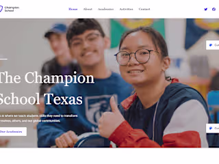 LMS, Online Courses, School, University, & Academy Based Website
