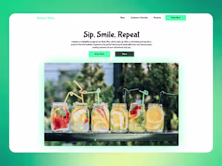 Breeze🧋Boba | Boba Shop Website :: Behance