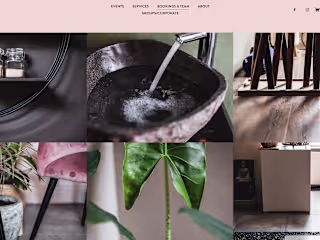 Danu Wellness Website and Product Imagery