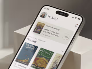 Bookish : UX/UI Design | Reader App Design