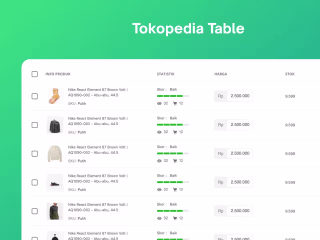 Unifying Table Component Experiences across Tokopedia