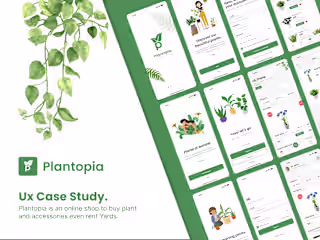 Plantopia - UX Case Studies