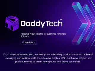 Information technology company's logo design