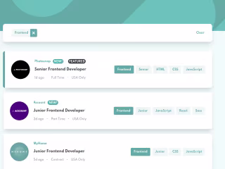 Frontend  | Job Listings For ATS