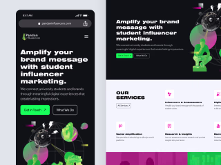 Pandan Influencers Website