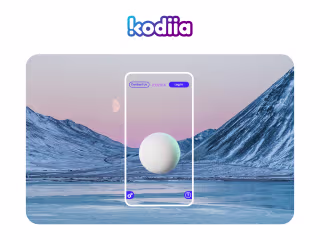 Kodiia: playful 3D modelling tool  

