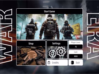 War Era game - Concept UI
