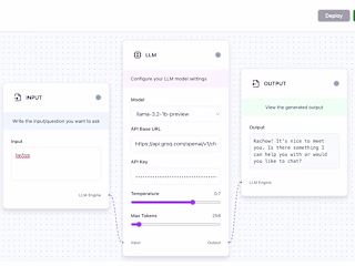 LLM Workflow Builder