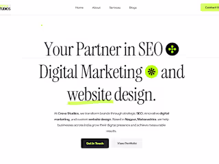 Personal Studio Website for Lead Generation