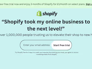 Spec Work- Shopify Landing Page