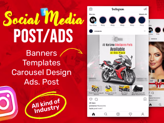 Social Media Posts for all platforms