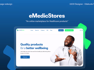 eMedic Stores Website Redesign :: Behance