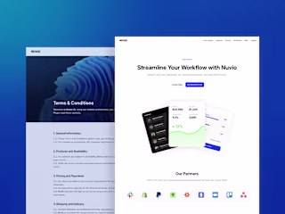 Website Template for Saas businesses