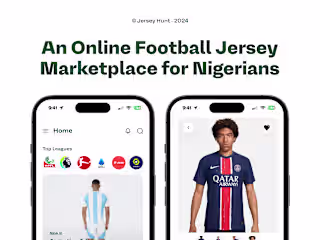 JerseyHunt App | Mobile App Design