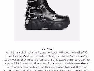 Spec Work - Koi Footwear Product Description