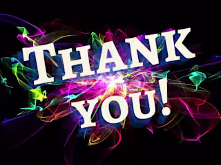 Graphic Design for Thank You Card