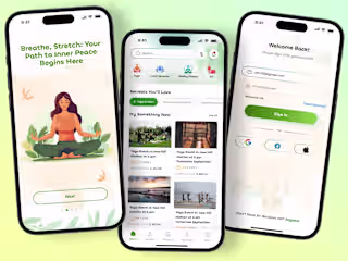 Yoga & Community Building App Design